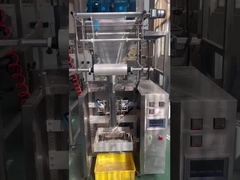 Vollautomatische Maschine zur Verpackung von Reis-/Getreide-/Nuss-/Fruchtbeutel mit 4-köpfiger elektrischer Waage