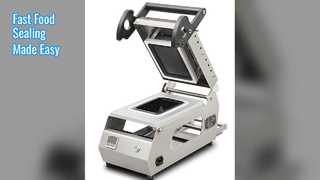 Fast Food Tray Sealer DQ2 Edelstahl, einfache Bedienung