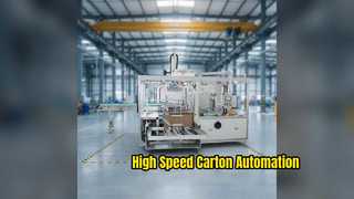 CHIC CH 05 Automatische Hochgeschwindigkeits-Kartonformmaschine