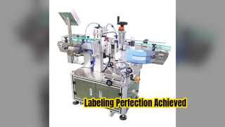 Automatische Etikettiermaschine für Chilisaucenflaschen