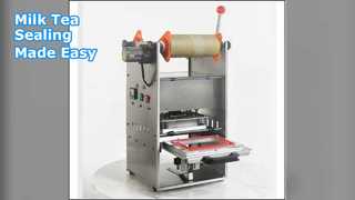 Milchtee-Versiegelungsmaschine, Edelstahlform