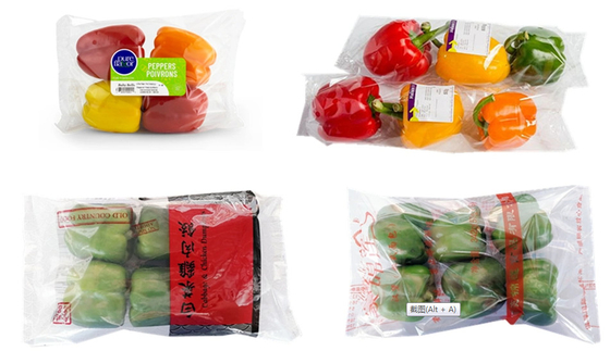 Automatic Flow Pillow Hard Vegetable Multi Packaging Machine For Peppers Pouch Bag