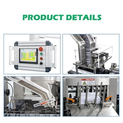 Automatic Horizontal Bottle Cartoning Machine For Pharmaceutical Pill Blister Plate