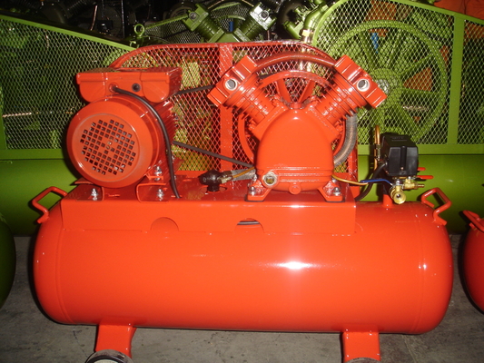 Electric Portable Double Acting Reciprocating Compressor  2HP 8bar JV-0.17/8