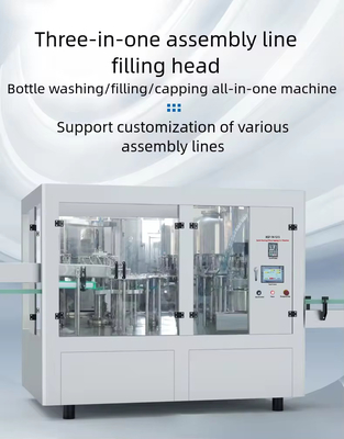 Rotary Three-in-One Pure Water Packaging Machine For Automated Production Line