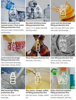 Rotary Three-in-One Pure Water Packaging Machine For Automated Production Line