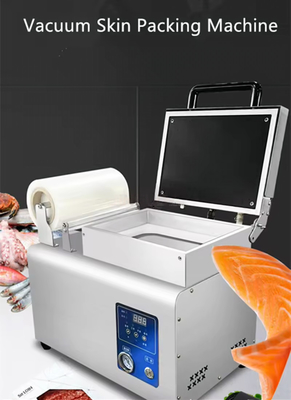 Automatic Food Vegetable Rice Fish Double Vacuum Chamber Sealer Sealing Machine