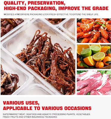 Intelligent Portable Vacuum Skin Plastic Food Container Sealer Ready Meals Frozen Food Coffee Bean Packing Machine