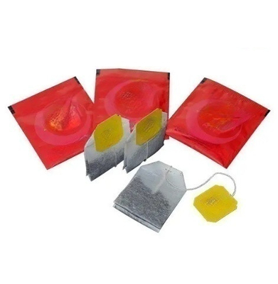 DXDW120 304 Stainless Steel Full Automatic Tea Bags Packaging Machine 180mm Touch Screen Operate Panel
