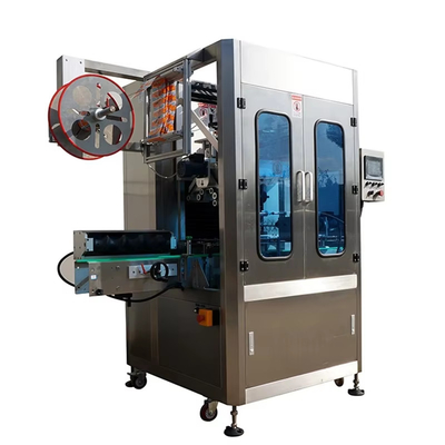 Shrink Sleeve Label Wrapping Machine For Bottle Automatic Heat Shrink Tunnel Sleeve Labeling Machine