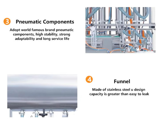 10ml 30ml Oil Bottling Machine Glass Dropper Bottle Essential Oil Filling Capping Machine