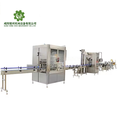 Full Automatic Linear Piston Bottle Filler for Syrup/Fruit Wine/Edible Oil Production