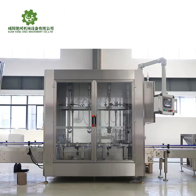 Full Automatic Linear Piston Bottle Filler for Syrup/Fruit Wine/Edible Oil Production