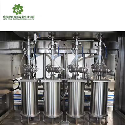 Full Automatic Linear Piston Bottle Filler for Syrup/Fruit Wine/Edible Oil Production