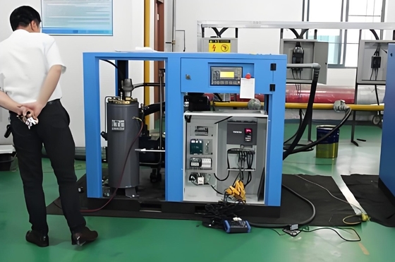 High Pressure Stationary Air Screw Compressor Manufacturer Good Selling Best Price