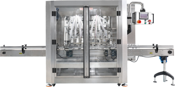 Pharmaceutical Liquid Water Daily Chemical Body Hair Care Products Automatic Bottles Filling Sealing Bottle Machines