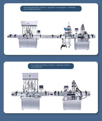 Pharmaceutical Liquid Water Daily Chemical Body Hair Care Products Automatic Bottles Filling Sealing Bottle Machines