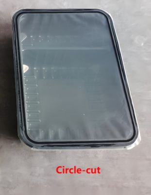 304 Stainless Steel Sealer Packing Machine FR370E Packaging Machine Food Manual Package Plastic Material Tray Sealing Machine