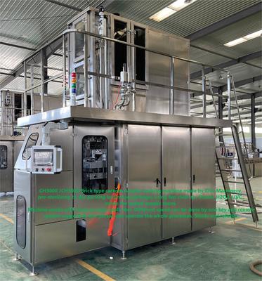 Turn Key Project Aseptic Carton Filling Machine with Triple Sterility Guarantee and Servo Follow-up Correction System
