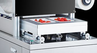 Commercial Automatic Tray Sealer with Food Grade Stainless Steel and 6061 Anodized Aluminum Mold for Modified Atmosphere Packaging