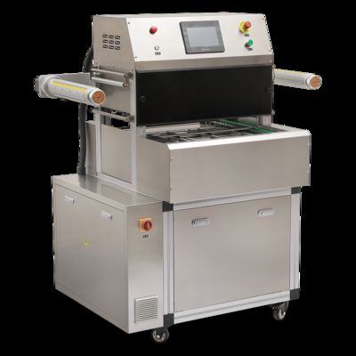 Fully Automatic Modified Atmosphere Plastic Tray Sealer DQ580SAT-E High Quality Tray Sealer Machine