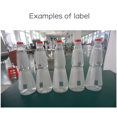 Fully automatic single side labeling machine, dishwashing detergent flat bottle labeling machine CH-901 porcelain cleaning labeling machine