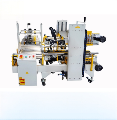 Automatic Electric H-Type Four-Corner Carton Sealing Machine with H-Tape for Food Packaging High Productivity