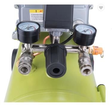 24 Litre Electric 2800Rpm Piston Type Air Compressor With Tank