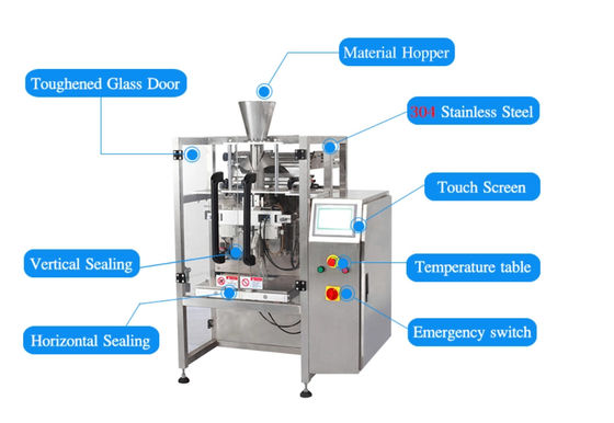 Elevator Optional Vertical Packaging Machine Form Seal 480C