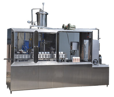 Semi Auto Gable Top Packaging Machine Carton Filling DH 1200  Roof Top