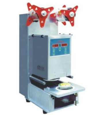 House Use Bubble Tea Machine Manual / Semi - Auto Plastic Cup Sealing Machine 95mm
