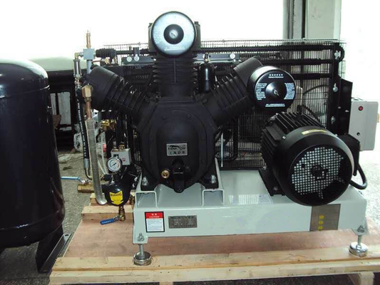 15kw 20hp 380v High Pressure Piston Reciprocating Piston Compressor 3 Cylinder Belt Driven