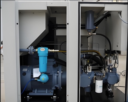 High Pressure Air Compressor Power Plant Applicable Two Stage Screw Air Compressors