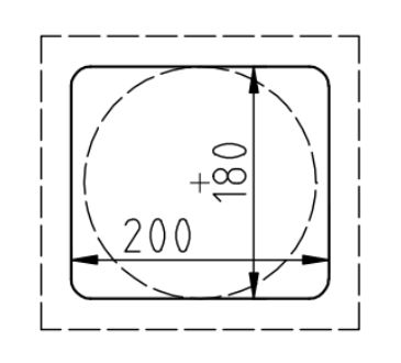 304 Stainless Steel Manual Tray Sealer FR190YE with Compact Design and 1 Year Warranty for Food Packaging