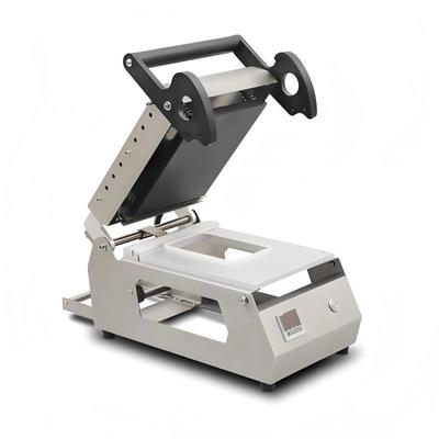 304 Edelstahl-Hand-Tray-Siegelgerät FR160E mit einstellbarer Temperatur und arbeitssparendem Design für Lebensmittelverpackungen