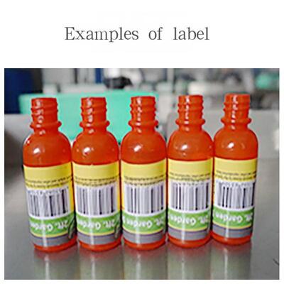 Source Factory Fully automatic double head round bottle labeling machine CH-306  neck label automatic labeling machine, beer labeling machine