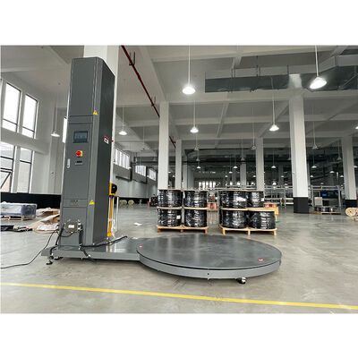 CHIC Custom Automatic Electric Weighing Wrapping Turntable Stretch Film Pallet Packing Machine Wth PLC Control